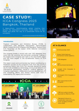 Case Sudy: ICCA Congress 2023 Bangkok, Thailand