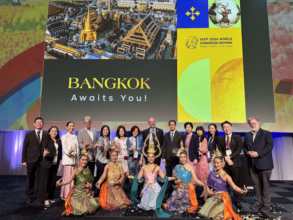 Team Thailand at World Congress on Pain 2024 in Amsterdam, Reaffirming Bangkok's Readiness to Welcome 5,000 Delegates to Thailand in 2026